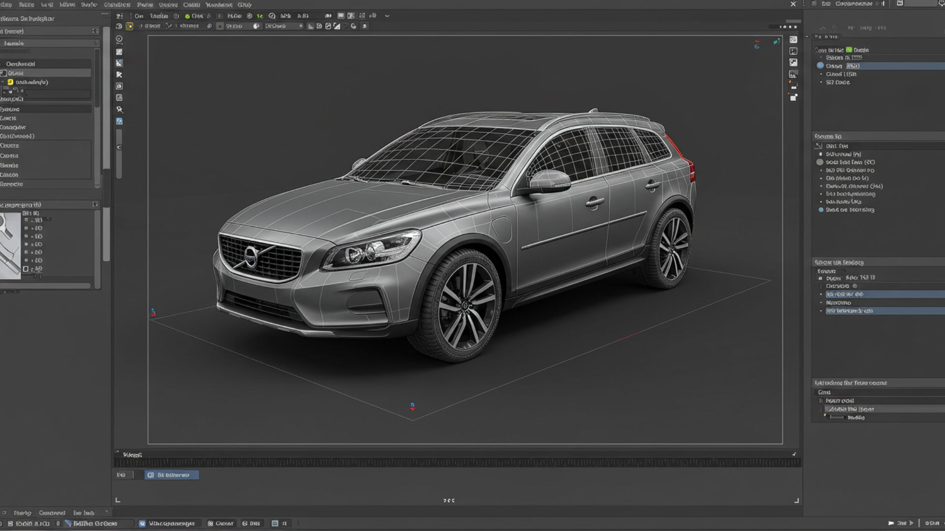 Challenges In 3D Modeling The EX30 Electric